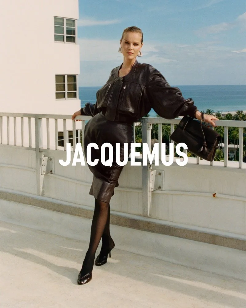 Eva Herzigova Heads to Miami for Jacquemus' Le Palmier Campaign