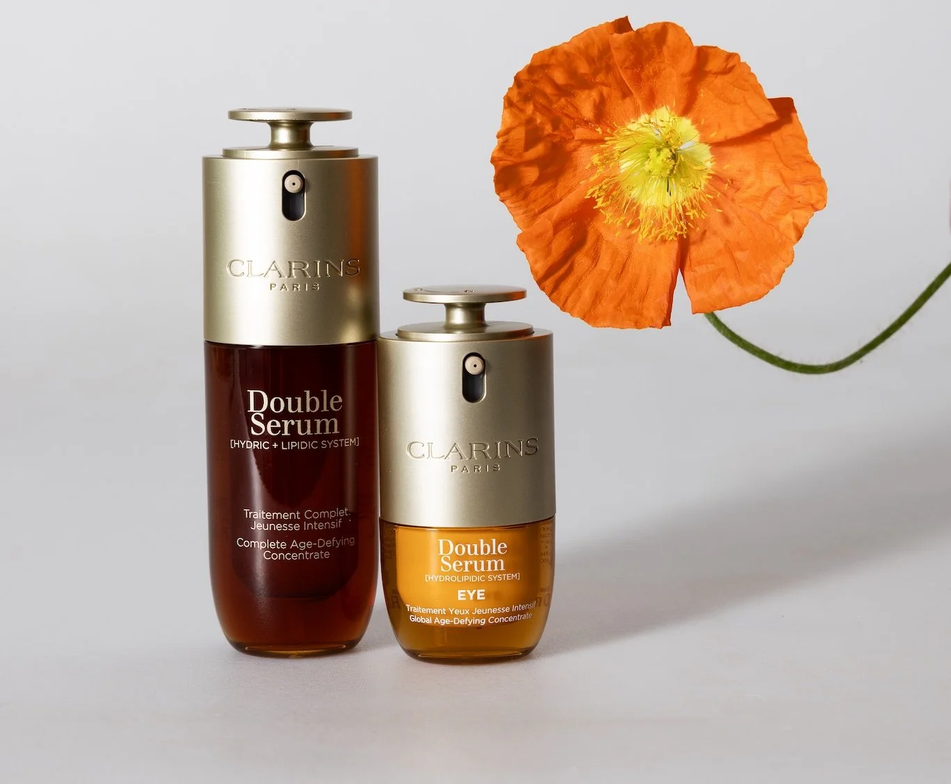 Clarins Double Serum: A Complete Age-Defying Ritual for Face and Eyes