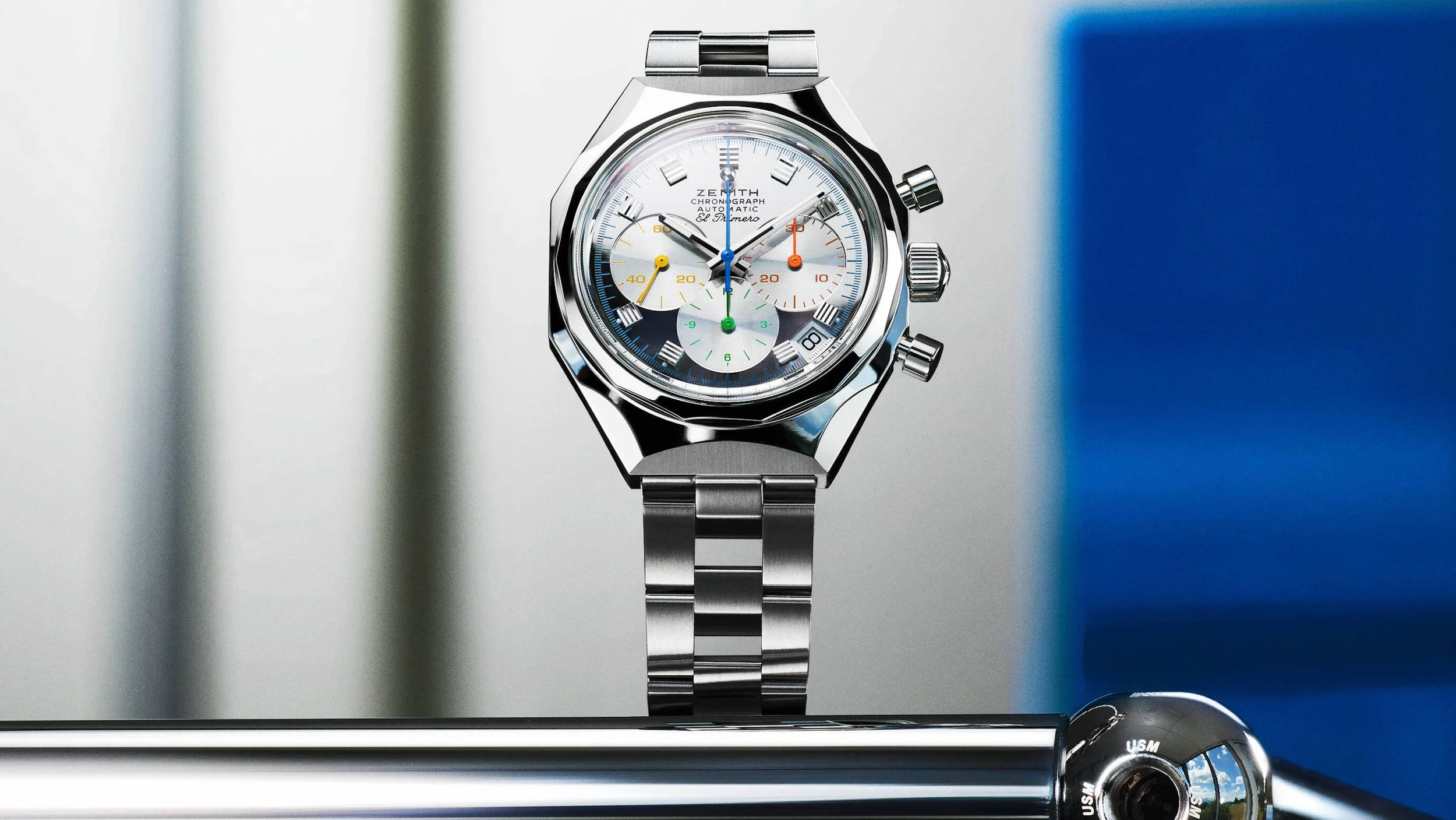 ZENITH x USM Reflect on Time with a Unique DEFY Chronograph for TimeForArt