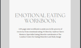 Emotional Eating Workbook