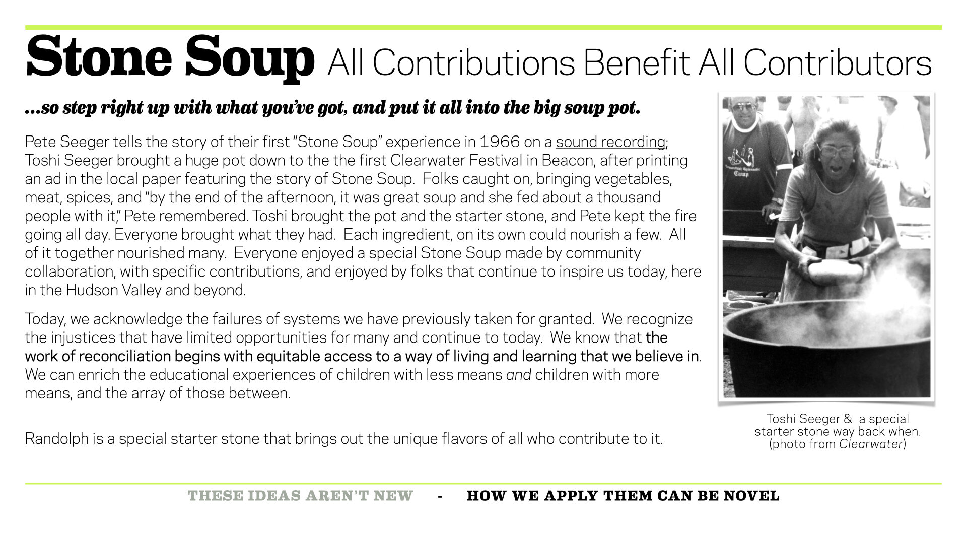 Stone Soup School Randolph School