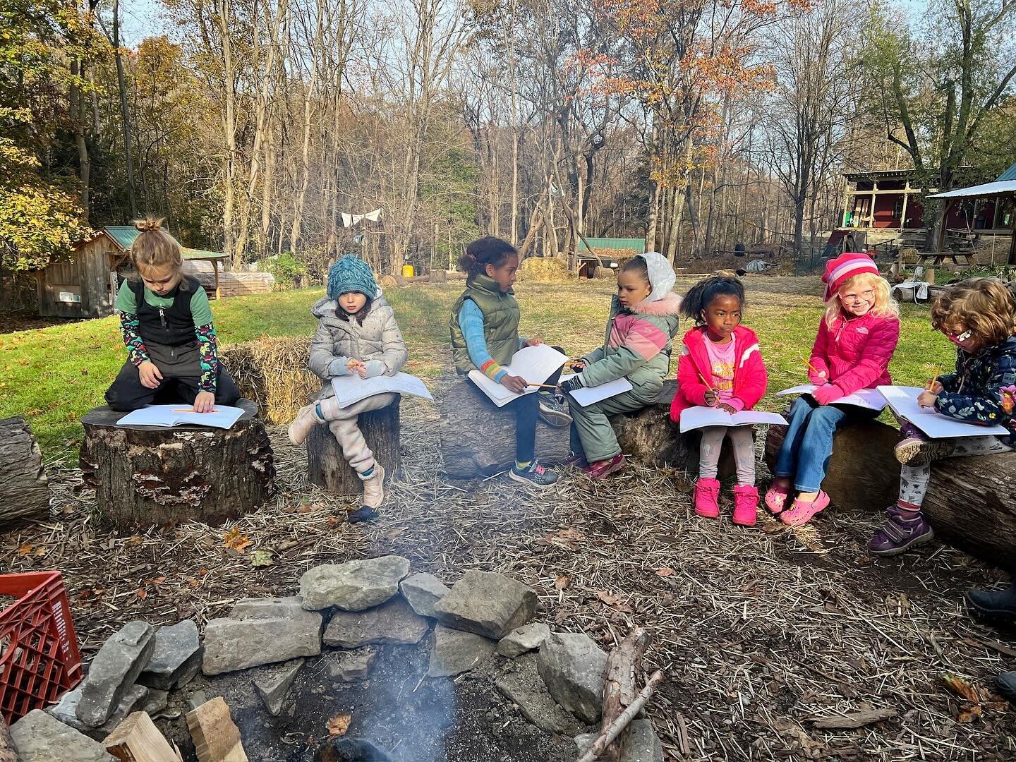 Morning journaling in the outdoor classroom

#OutdoorSchool #OutdoorClassroom #NatureSchool #ForestSchool #NatureSchooling #OptOutside #EcoSchool #InquiryBasedLearning #ExperientialEducation #NatureBasedLearning #ProgressiveEducation #HudsonValley #O