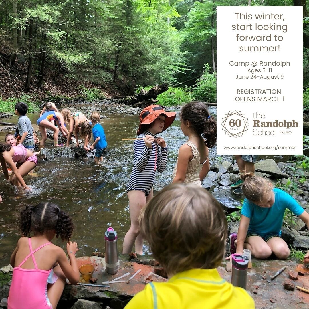 Summer camp registration opens March 1. Stay tuned for more info and themes - coming soon. We hope to see you this summer at Randolph Camp! ☀️ 💦

#SummerCamp #SummerFun #Summer #DayCamp #HudsonValleyCamp #HudsonValleyKids #HudsonValley #Camp #WaterP