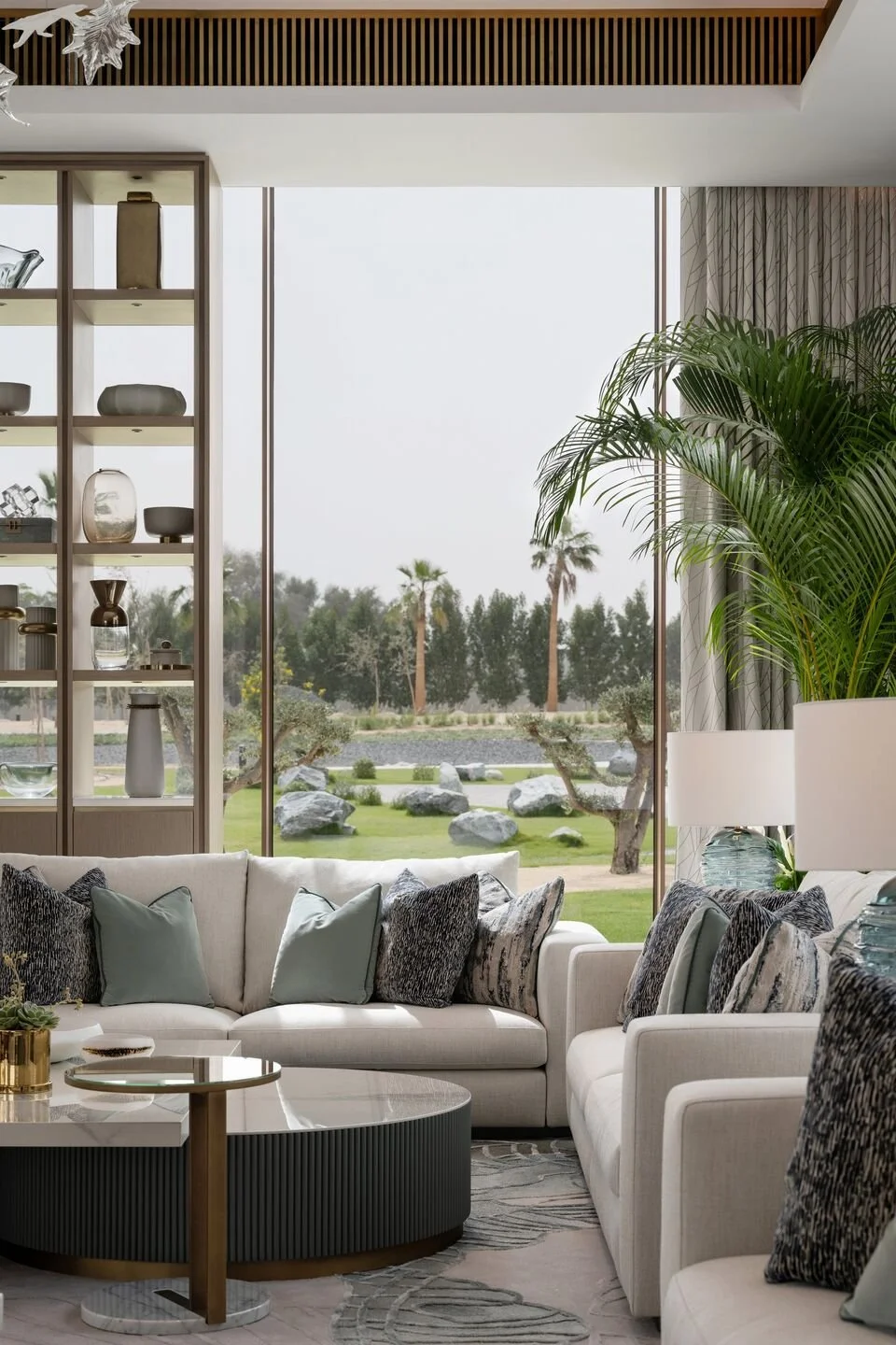  Contemporary sophisticated interior muted colours Saudi Arabia and UAE 