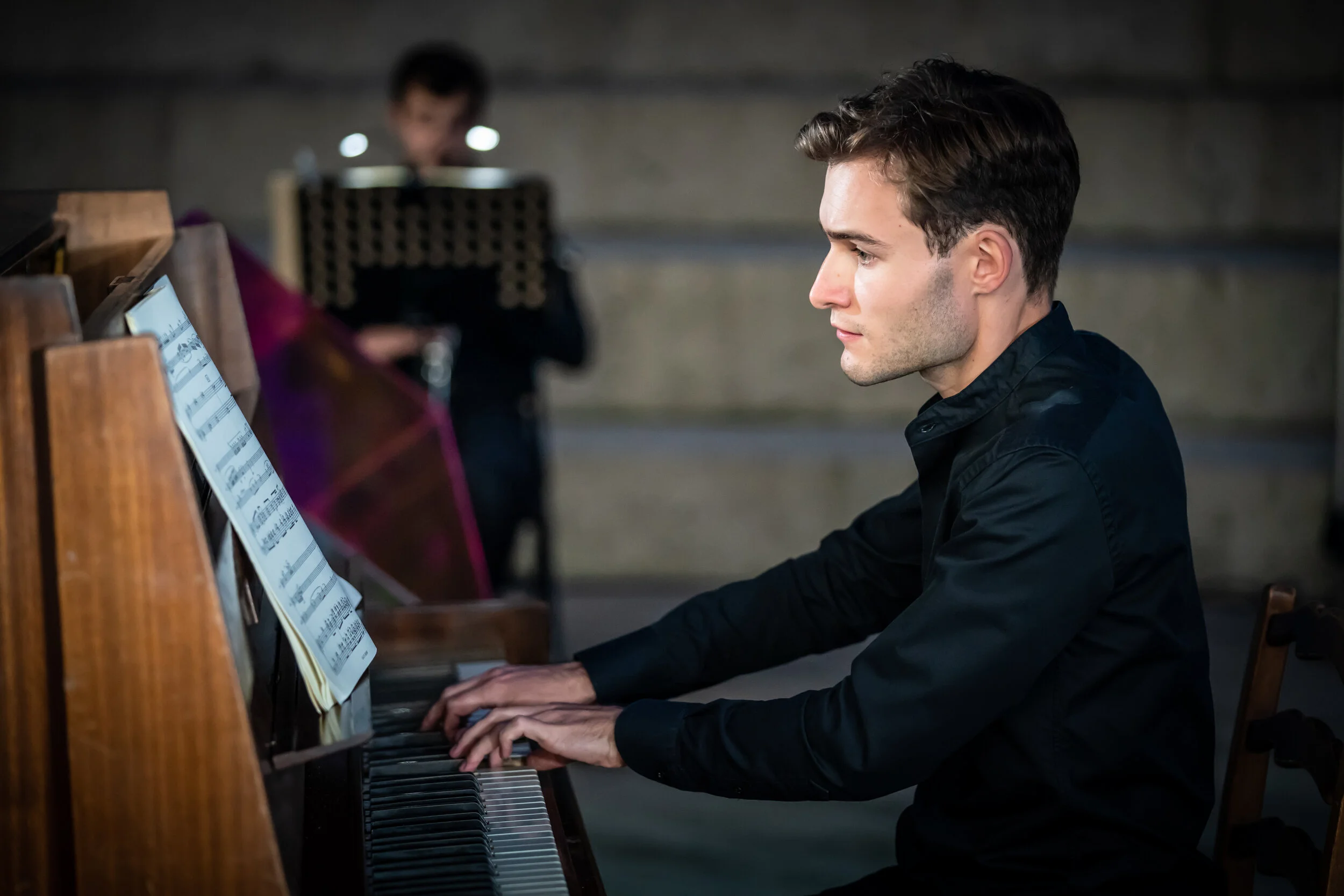 Piano: Bertie Baigent