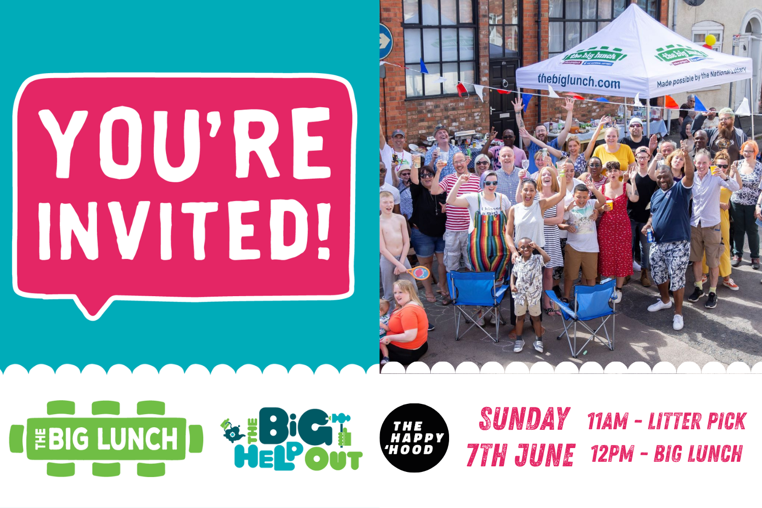 The Happy `Hood Big Lunch