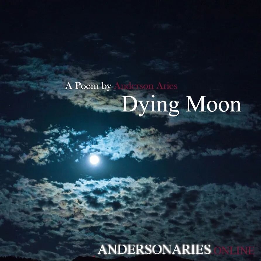 Dying Moon. @anderson_aries_live

I see its face, silver-like in landscape, the surface like the crust of a dying moon. Its porous surface filled with anguish. The eyes are angry sockets, holding at yield its passion, locked in unison with its scream