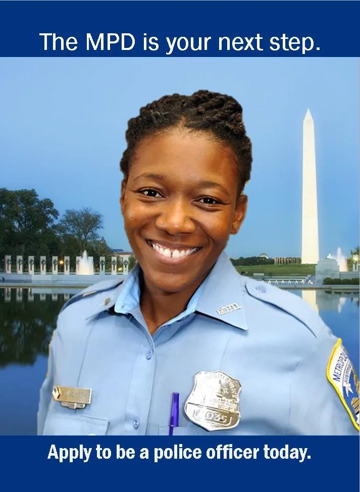 One variation of the recruitment postcard we tested. (Credit: MPD)
