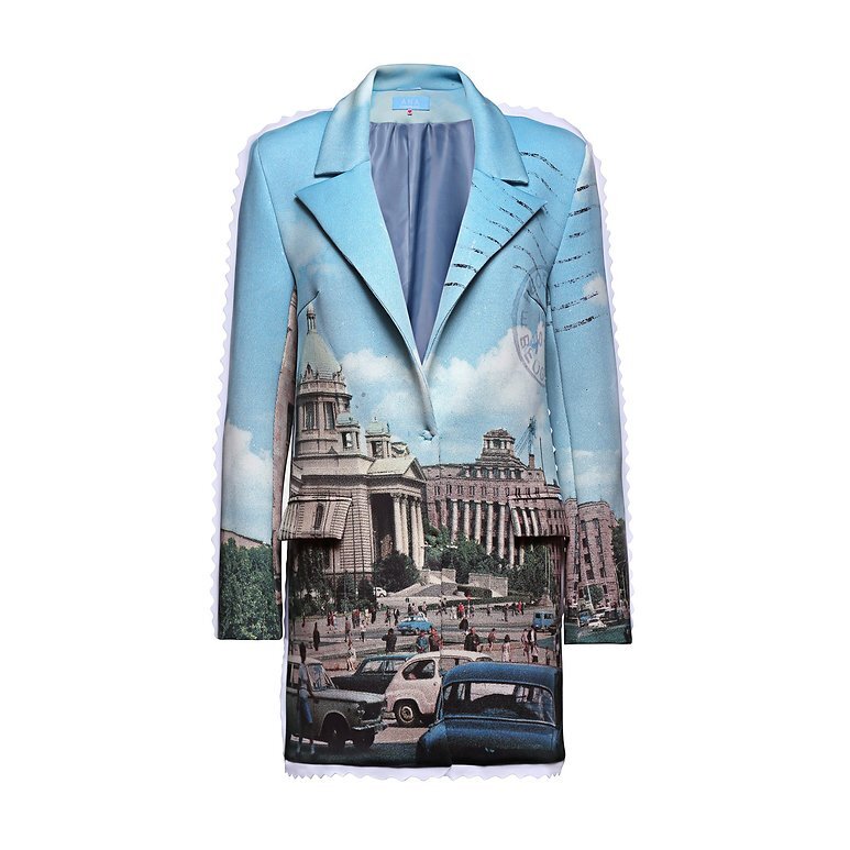Old Postcard Blazer £370