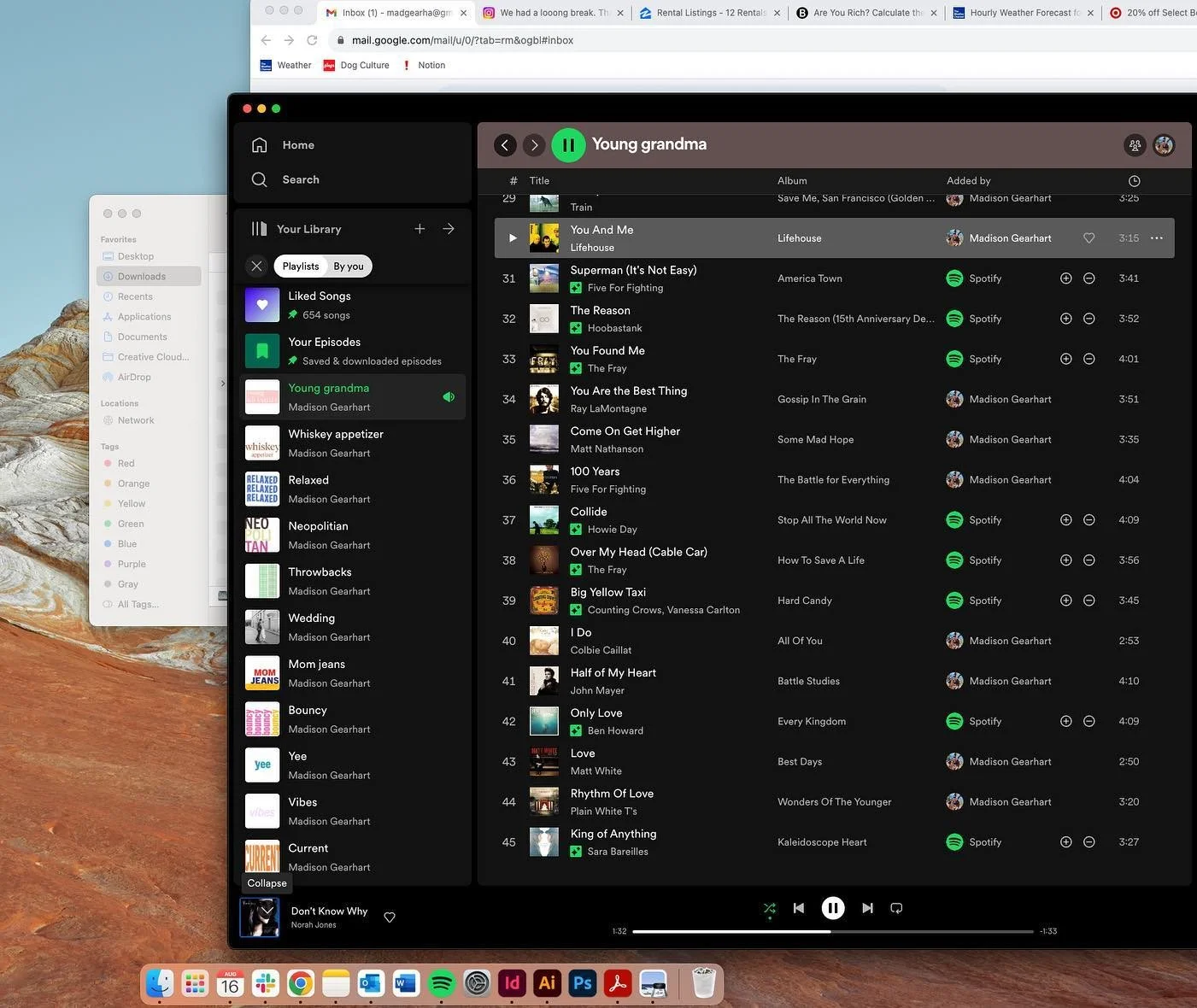 2 more Spotify album covers for 2 new playlists