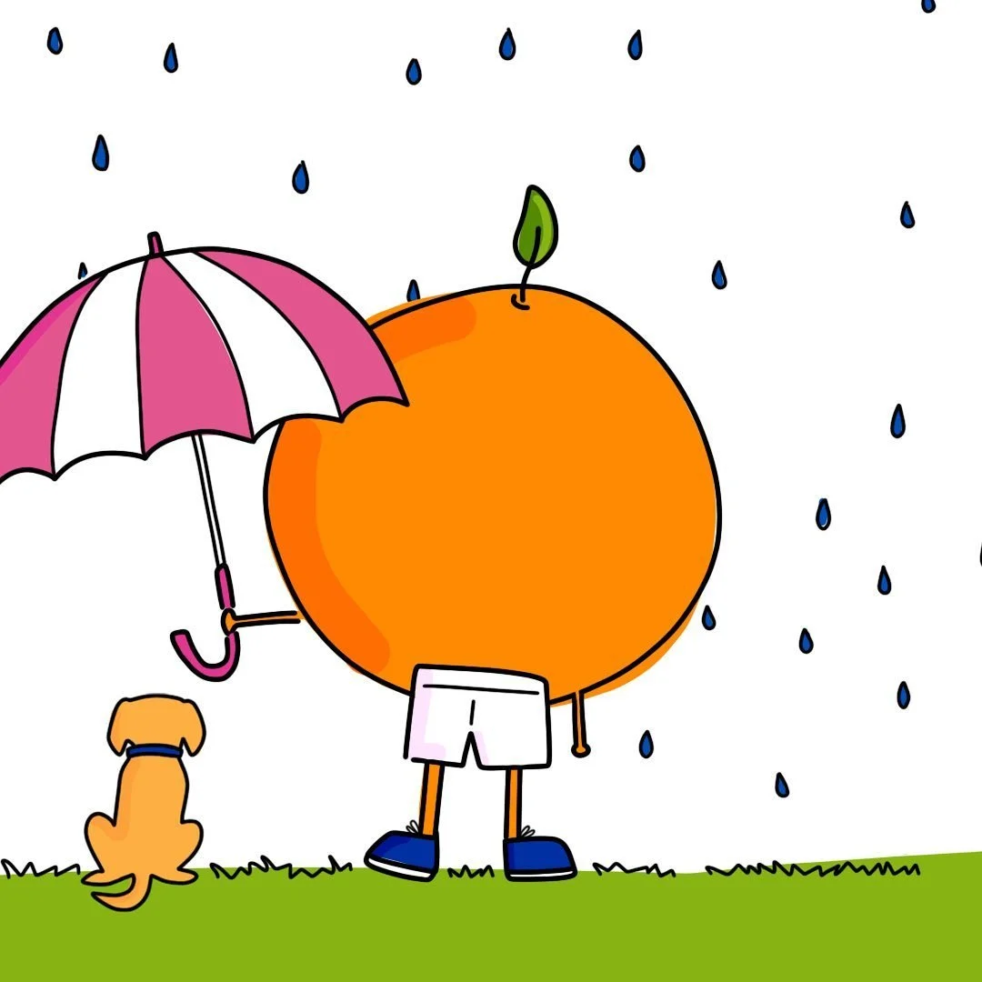 Orange you glad I&rsquo;m back?

Hope no one held their breath! Reminder that there is no timeline for when you should feel creative.