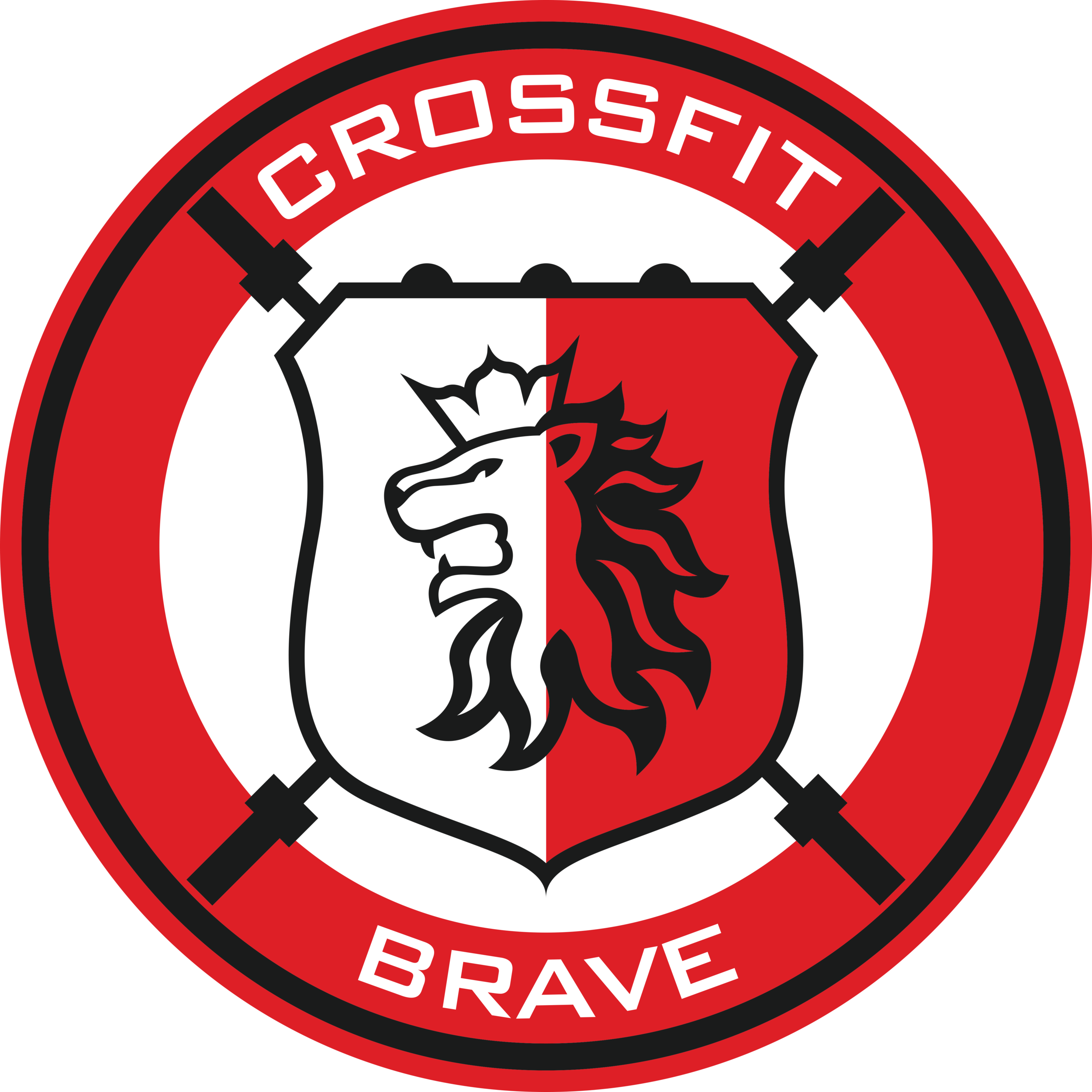 CrossFit Brave Decal