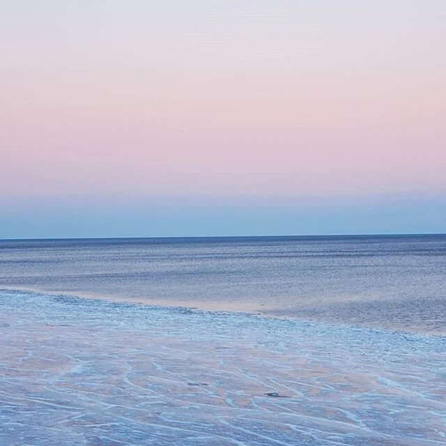 No filter.

Took this picture tonight of the sun setting over Lake Superior. Growing my, my best friend's dad would always say his favorite color was &quot;Sky Blue Pink&quot; I never forgot that and I couldn't agree more. 💕💕💙💕💕 Childhood memori