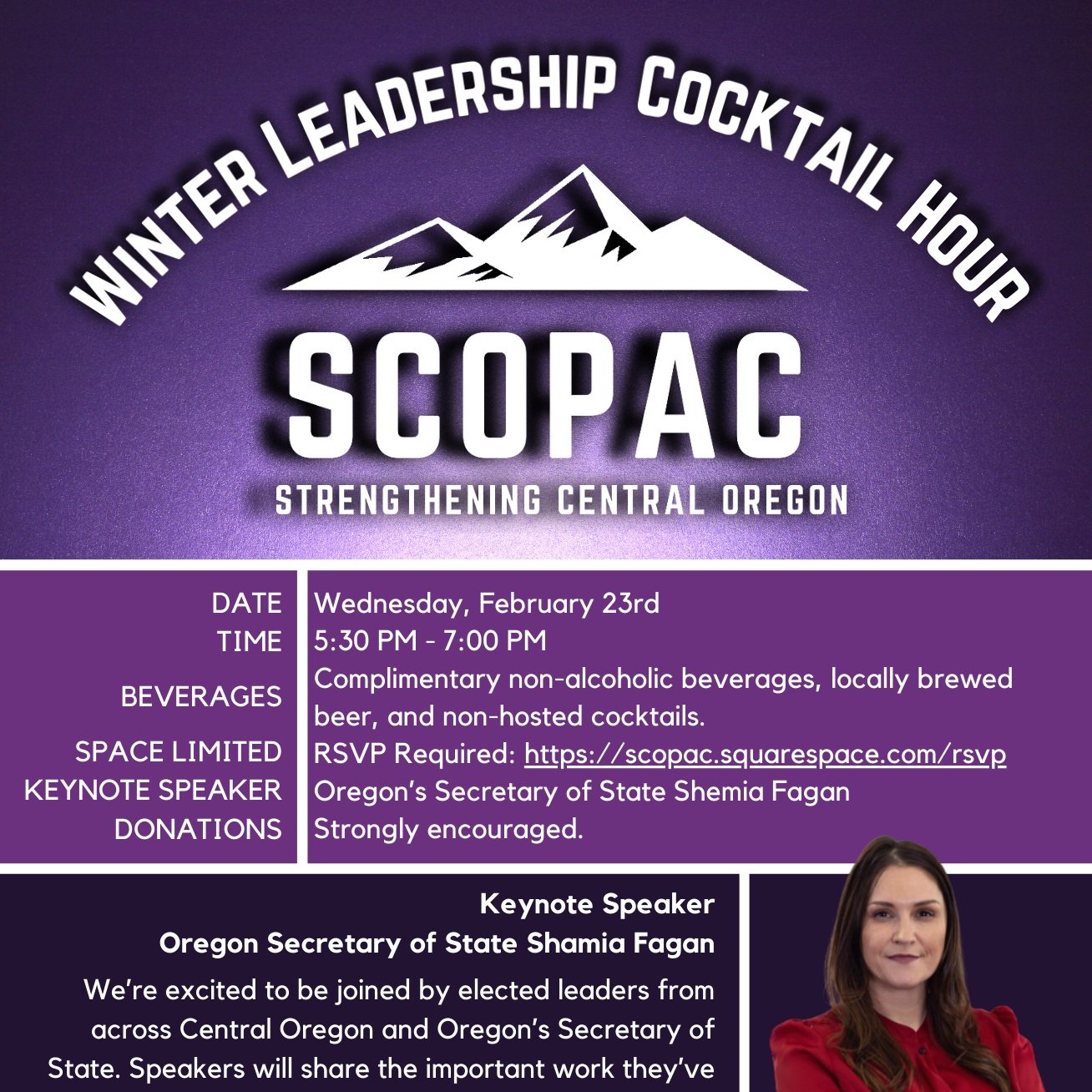 Winter Leadership Cocktail Hour
