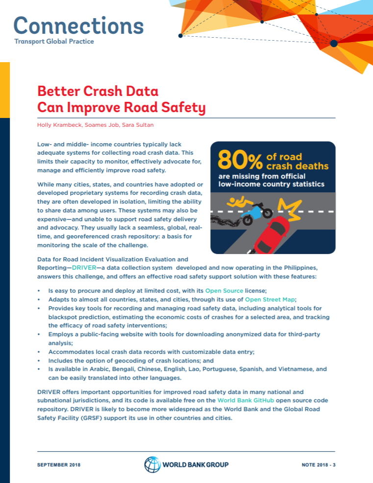 Better Crash Data Can Improve Road Safety 