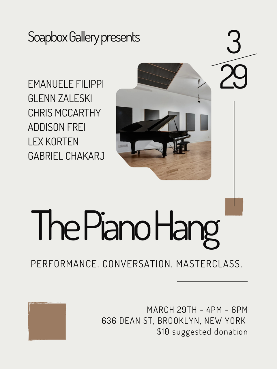 🎹 THE PIANO HANG IS BACK! 