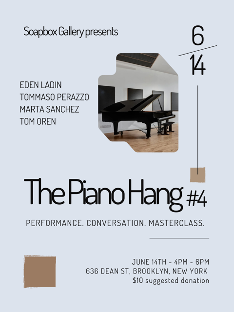 🎹 THE PIANO HANG IS BACK! 
