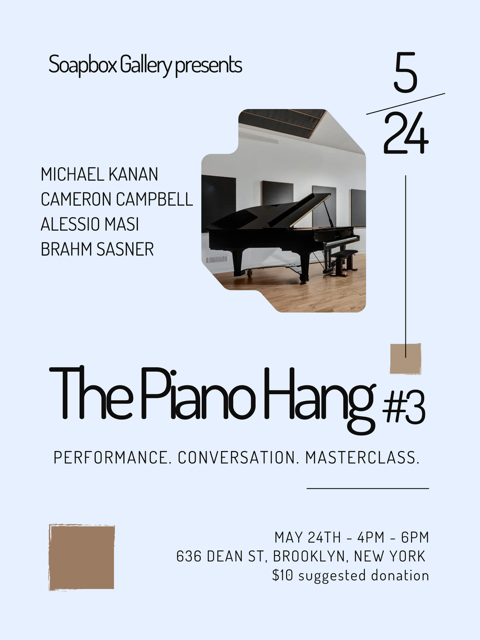 🎹 THE PIANO HANG IS BACK!  