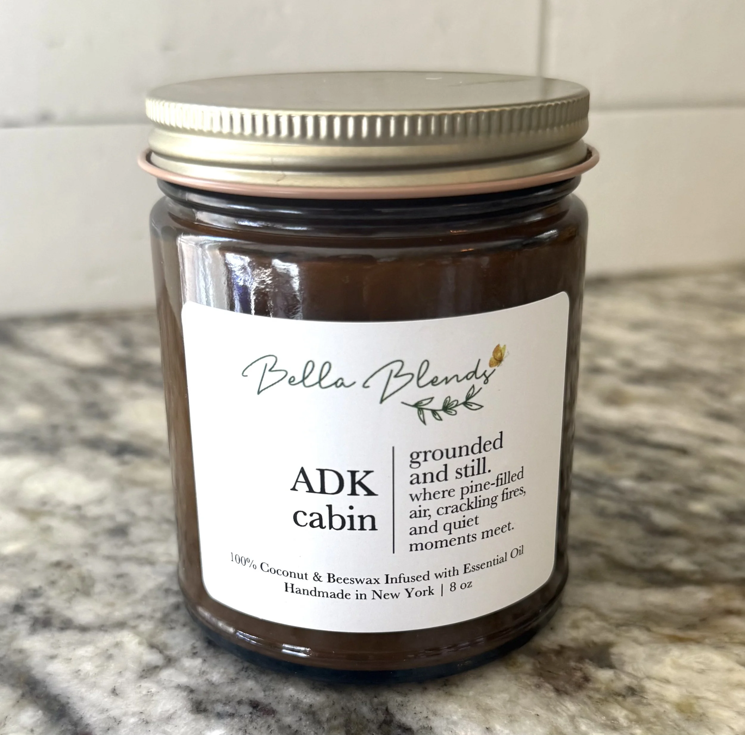 ADK Cabin Candle