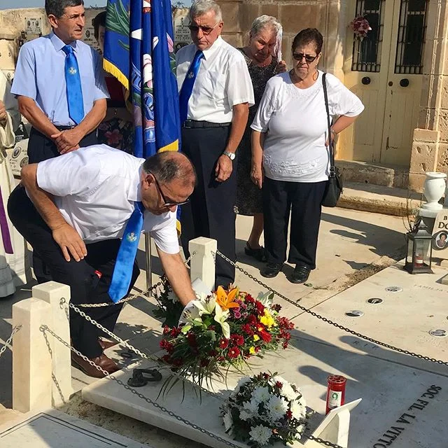Last Sunday La Vittoria Band Club paid respect and commemorated the contribution of members who passed away. 🕯
#LVBC