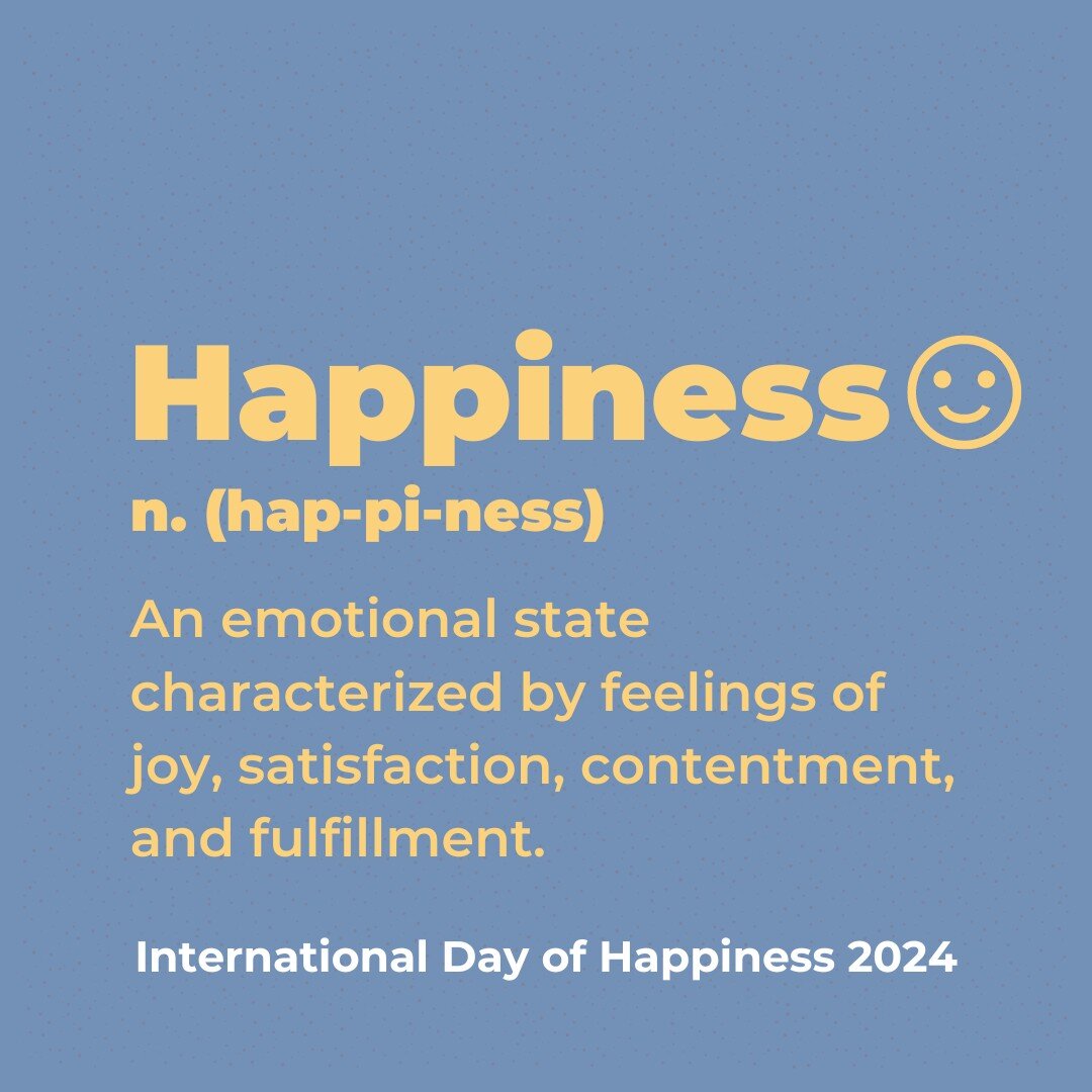 If you&rsquo;re happy and you know it, celebrate it today on the International Day of Happiness! 

We wanted to take a moment today for our Restorations community to celebrate the joy in their own lives, as well as reflect on the lasting happiness th