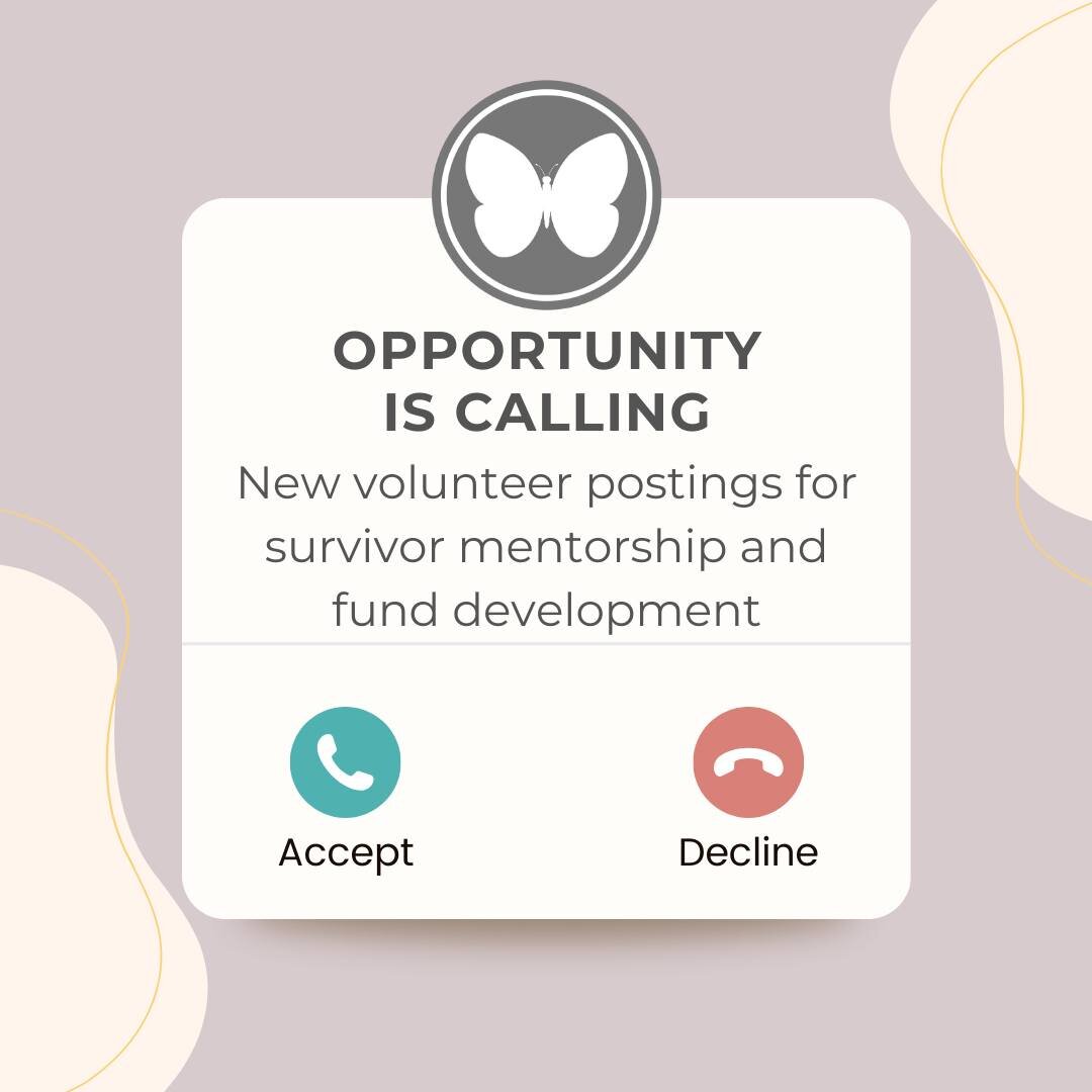 📣 New volunteer postings!

You can have a role in creating a thriving survivor-led community that empowers survivors of exploitation and trafficking to a life of holistic, self-determined wellbeing and restoration 💜

We just posted volunteer opport