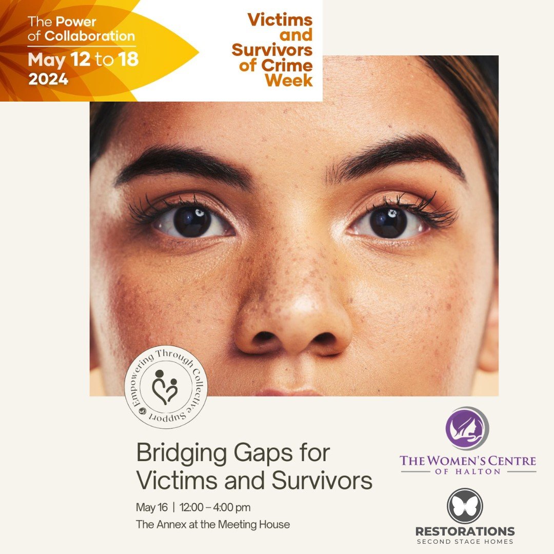 Join us this week as we mark National Victims and Survivors of Crime Week, a time to honor the strength and resilience of those affected by crime, and advocate for justice and support.

🗓️ On May 16th, @womenscentrehalton is hosting an inspiring in-