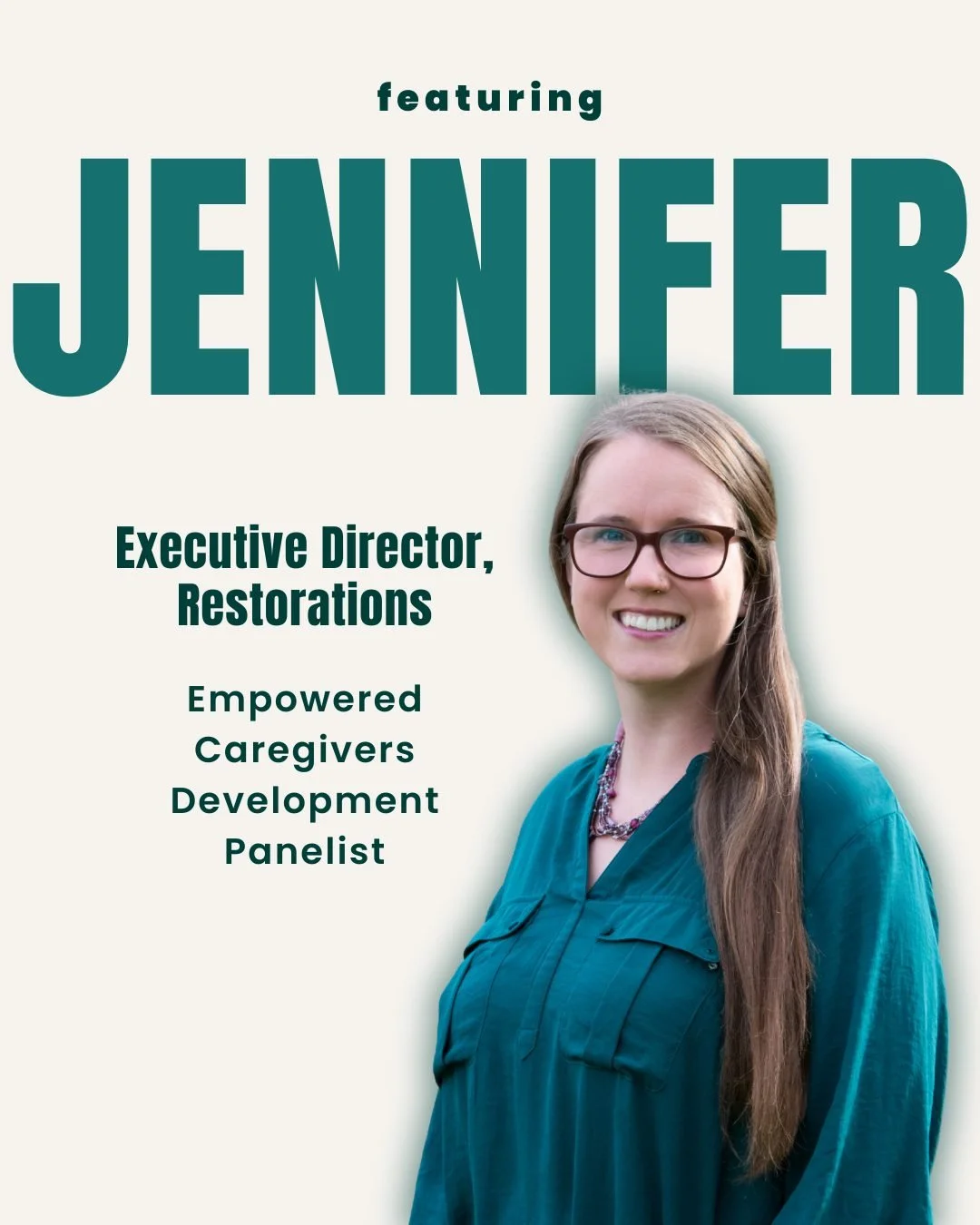 ✨ Introducing the people you'll see at our upcoming Empowering Caregivers Conference &amp; Toolkit Launch!

Jennifer Lucking (she/her) is the Executive Director of Restorations Second Stage Homes and will be a panelist on the Empowered Caregiver Proj