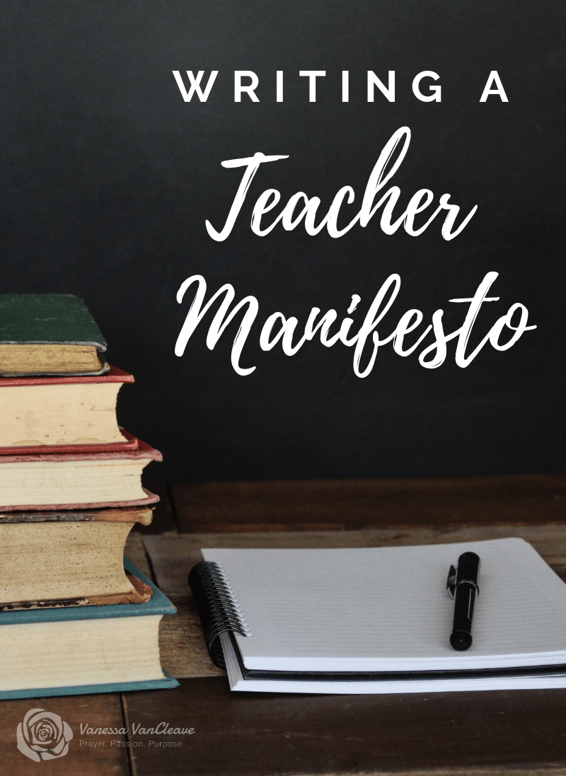 Teacher manifesto image
