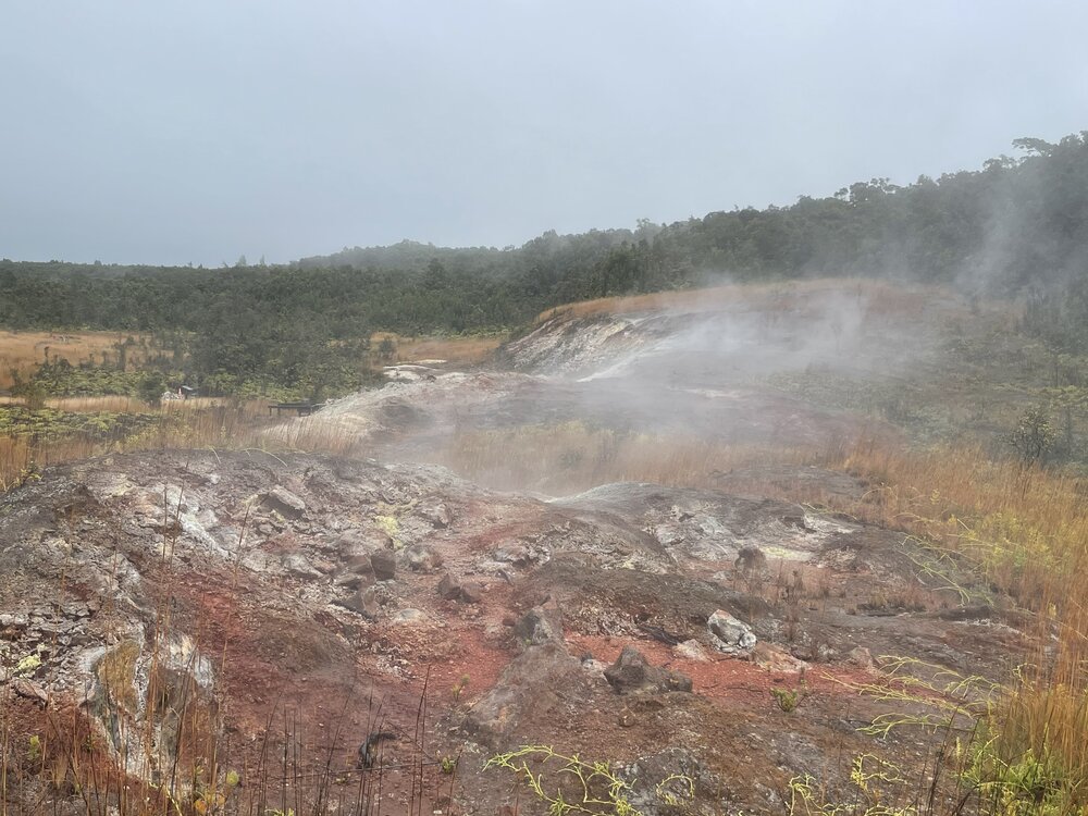 Sulphur banks