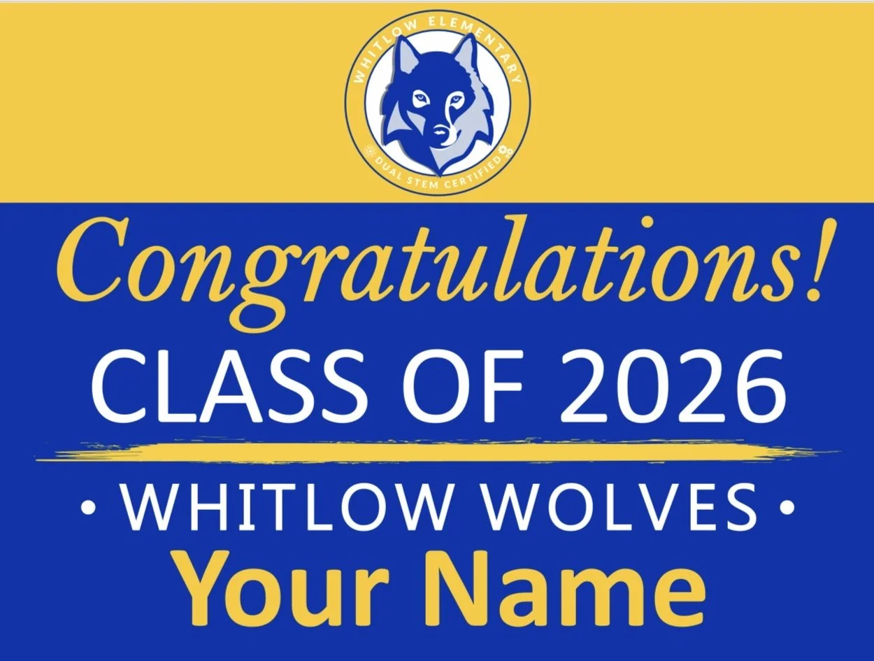 2026 Fifth Grade Yard Sign (Personalized)