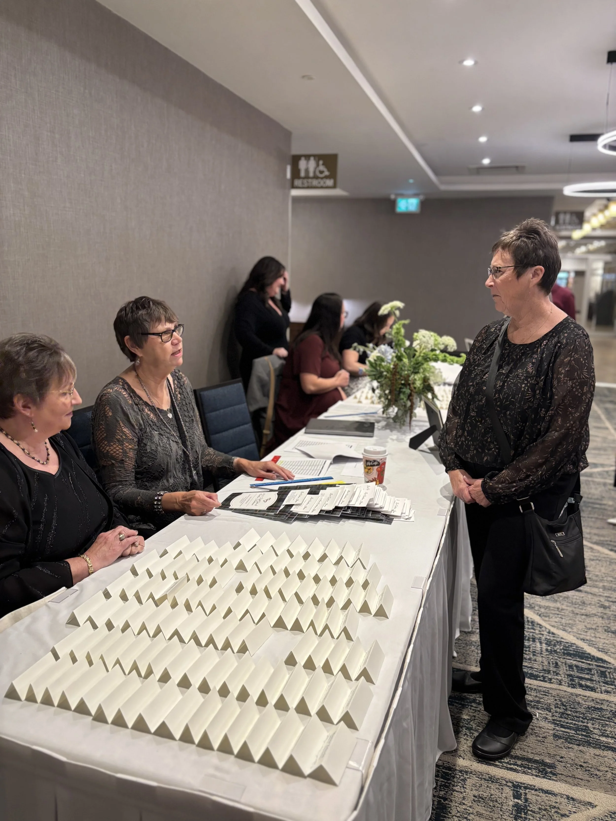 Julie, Sharon, Ingrid at Reception.jpeg