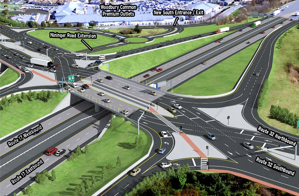 Replacement of the Newburgh Interchange (Exit 17)