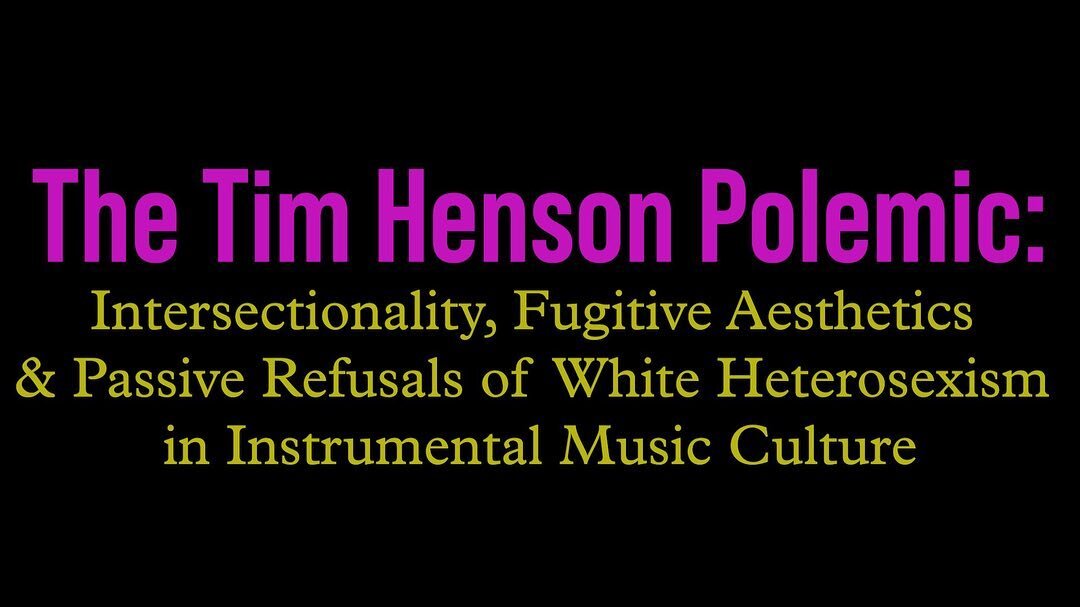 stills from my final &ldquo;paper&rdquo; for an audiovisual music seminar, presented without context 😈. really enjoying practicing the video essay format 👀.
#publicmusicology