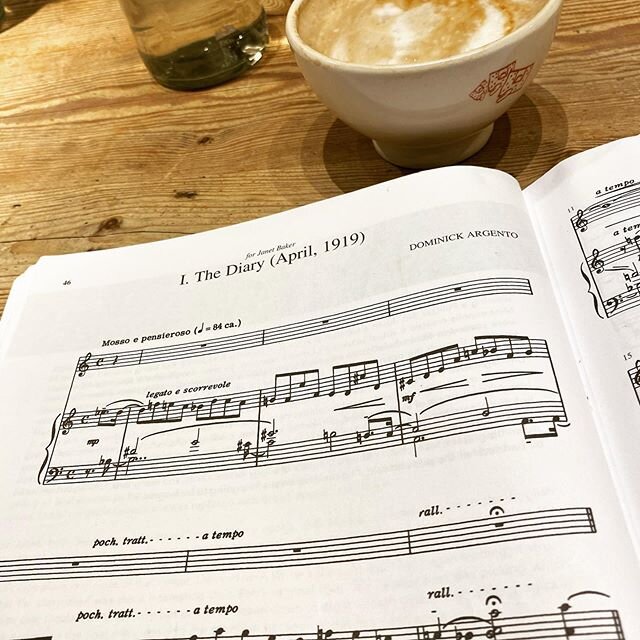 Under a week until the first recital, and I find myself reflecting upon what an absolute privilege and pleasure it has been to explore Argento&rsquo;s From the Diary of Virginia Woolf. Cannot wait to share this music and amazing woman&rsquo;s inner t