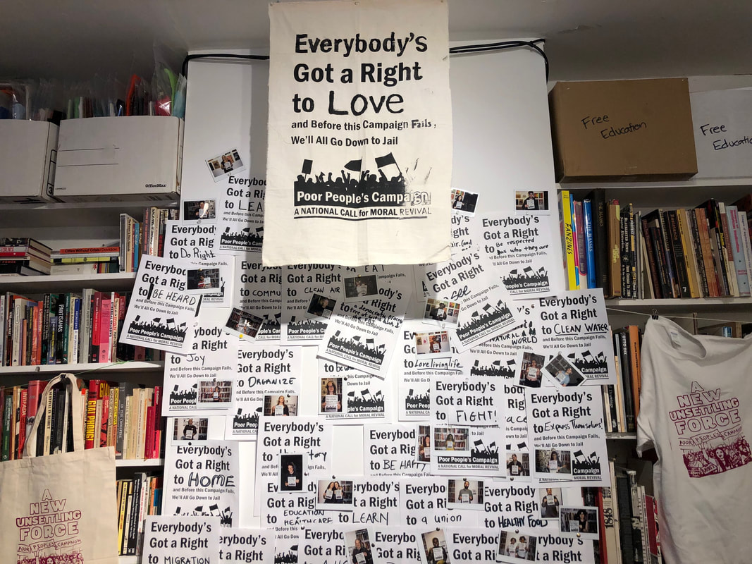 Interactive piece of current exhibition where visitors can add a photo and message. Photo credit: Nora Almeida.