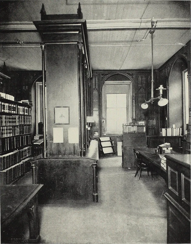 The College of the City of New York Library, 17 Lexington Avenue. Baruch College Archives