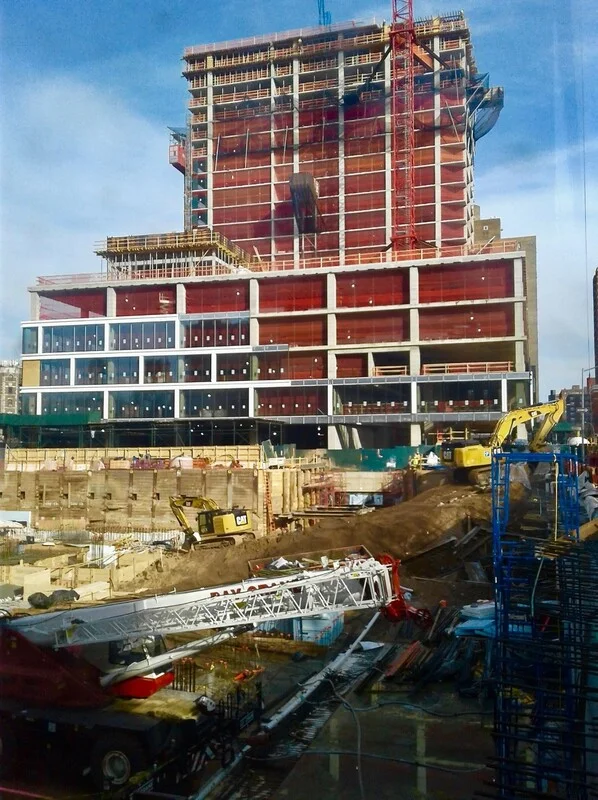 Dave Brecher, March 14, 2019. Essex Crossing Under Construction.