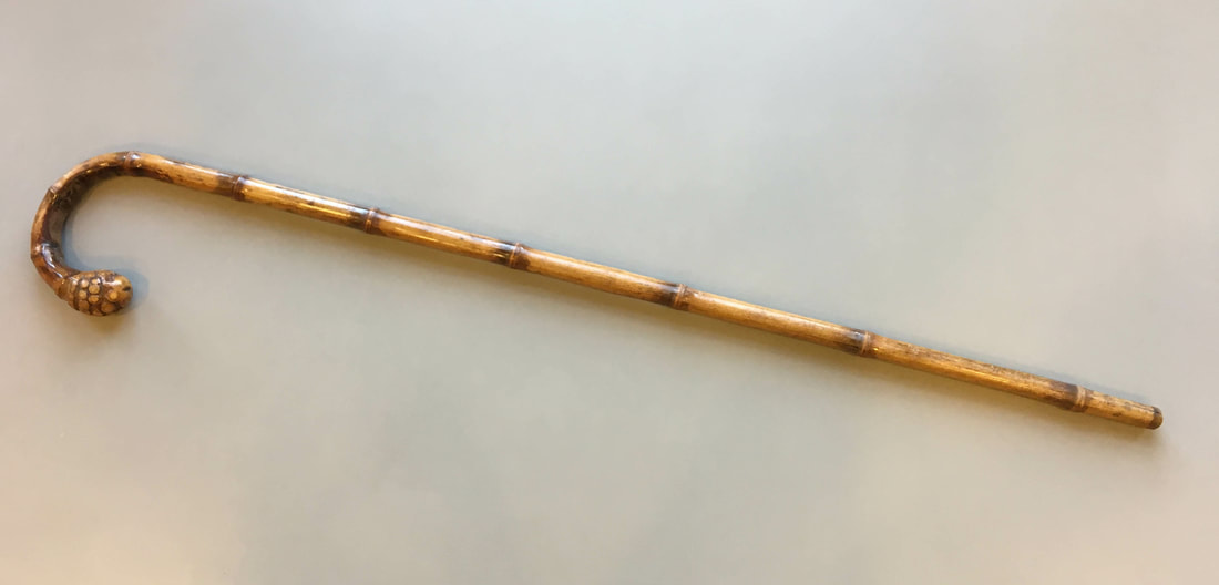 Luther Gulick III's cane.