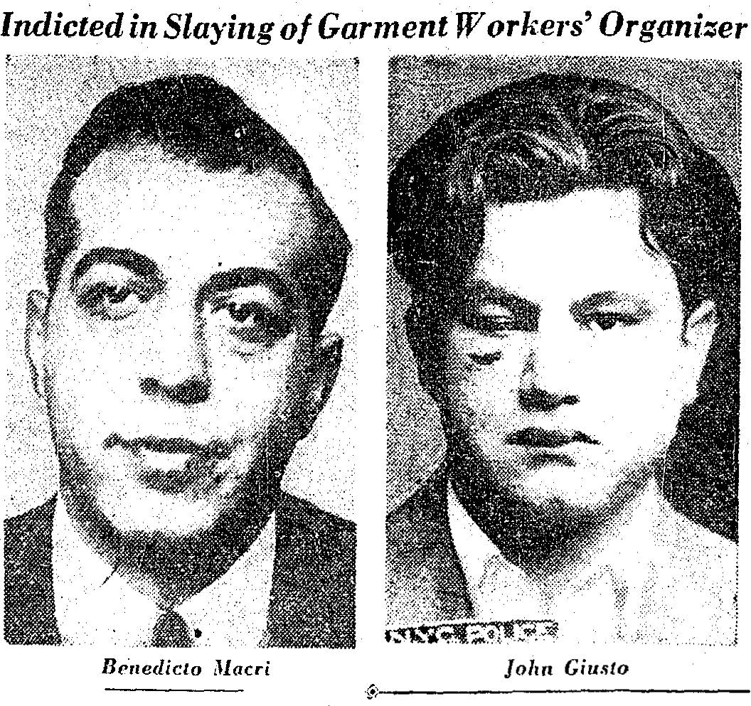 Lurye's killers. Image excerpted from New York Herald Tribune, June 22, 1949.