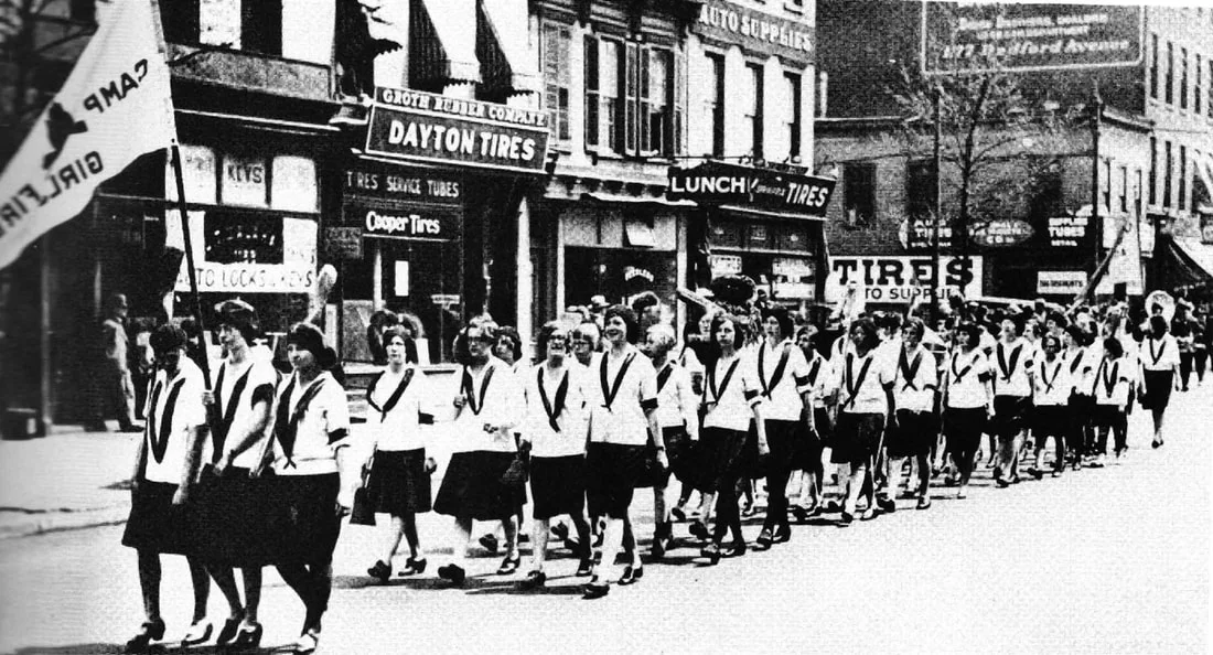 Anniversary Day Parade in Brooklyn, 1920s. Library of Congress.