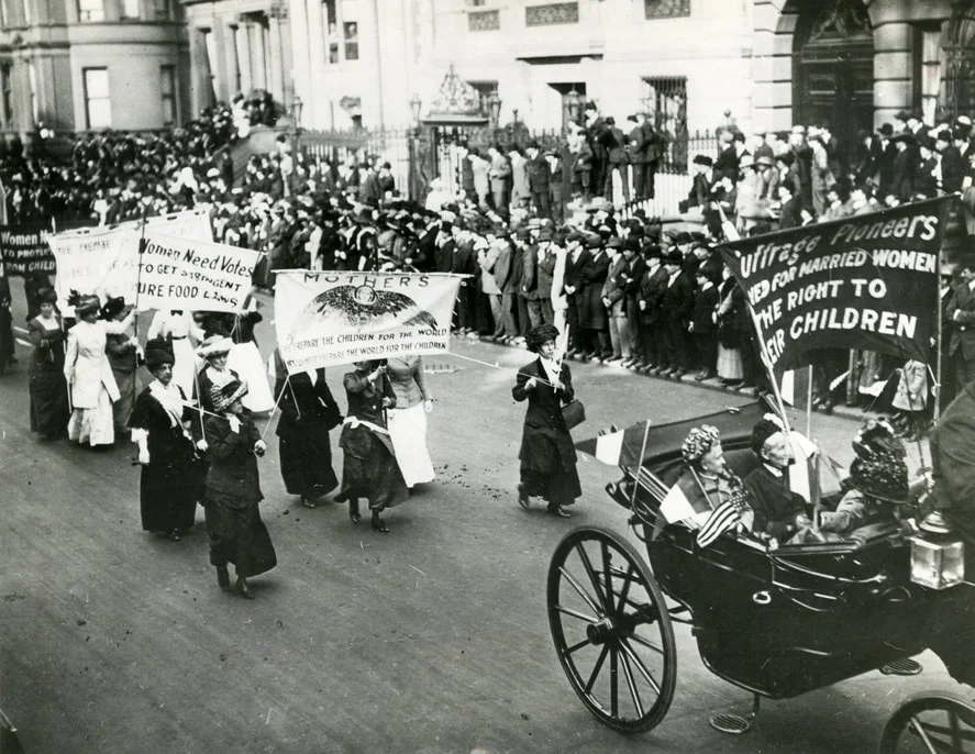Suffragists and Suffragettes