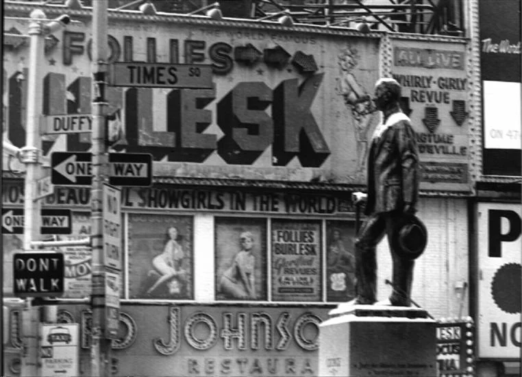 Jan Lukas. Broadway & Times Square, 1967. Museum of the City of New York.
