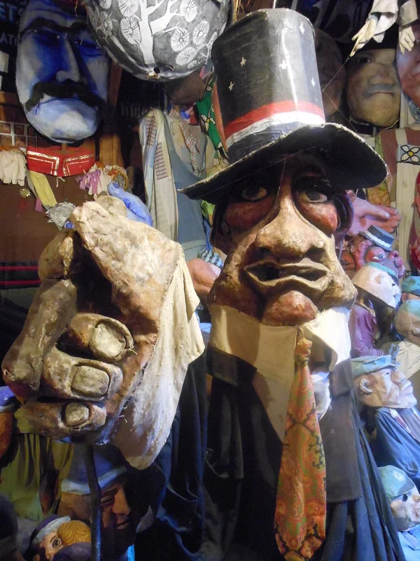 Uncle Fatso, Bread and Puppet Museum, Glover Vermont (Erik Wallenberg).