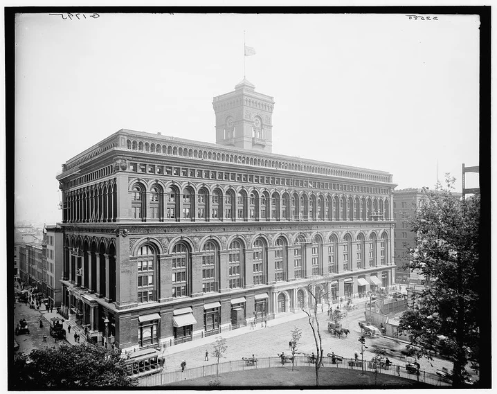 Produce Exchange. Photograph c. 1904. Library of Congress.