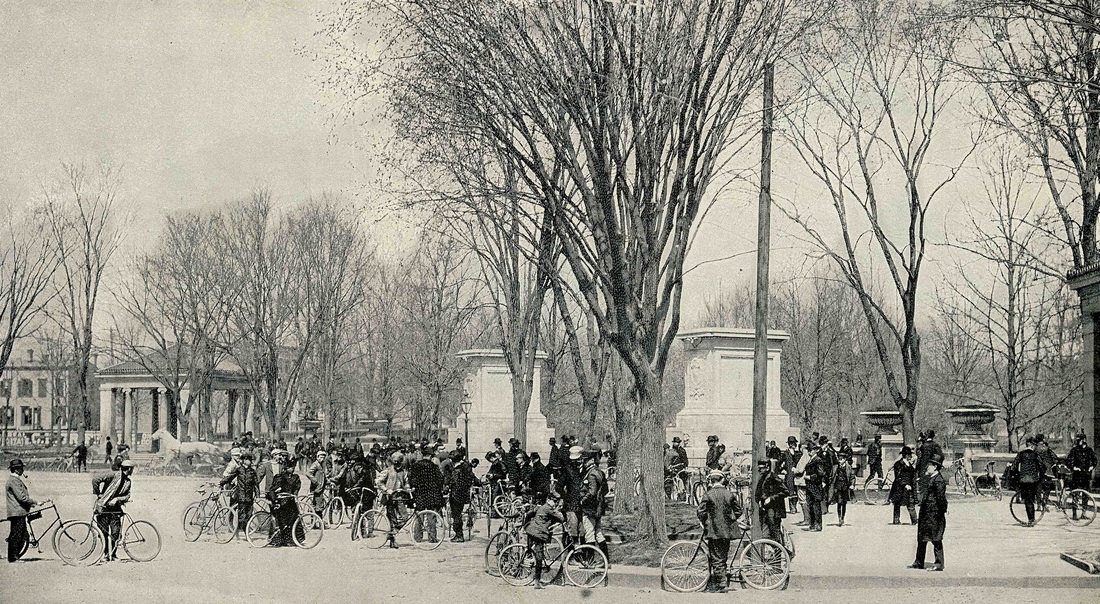 A Sunday in Prospect Park, Brooklyn, 1896. Munsey's Magazine, May 1896