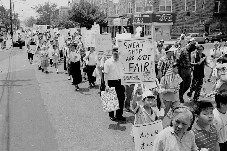 Sunset Park Garments Worker Rally June 2015, Photo by Mike Dabin, New York Daily News