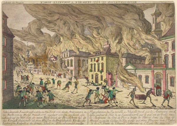 The Great New York Fire of 1776]