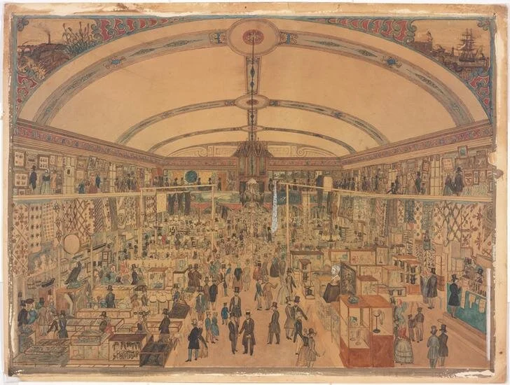 Benjamin Johns Harrison, Annual Fair of American Institute at Niblo's Garden, c. 1845 (Image: Museum of the City of New York)