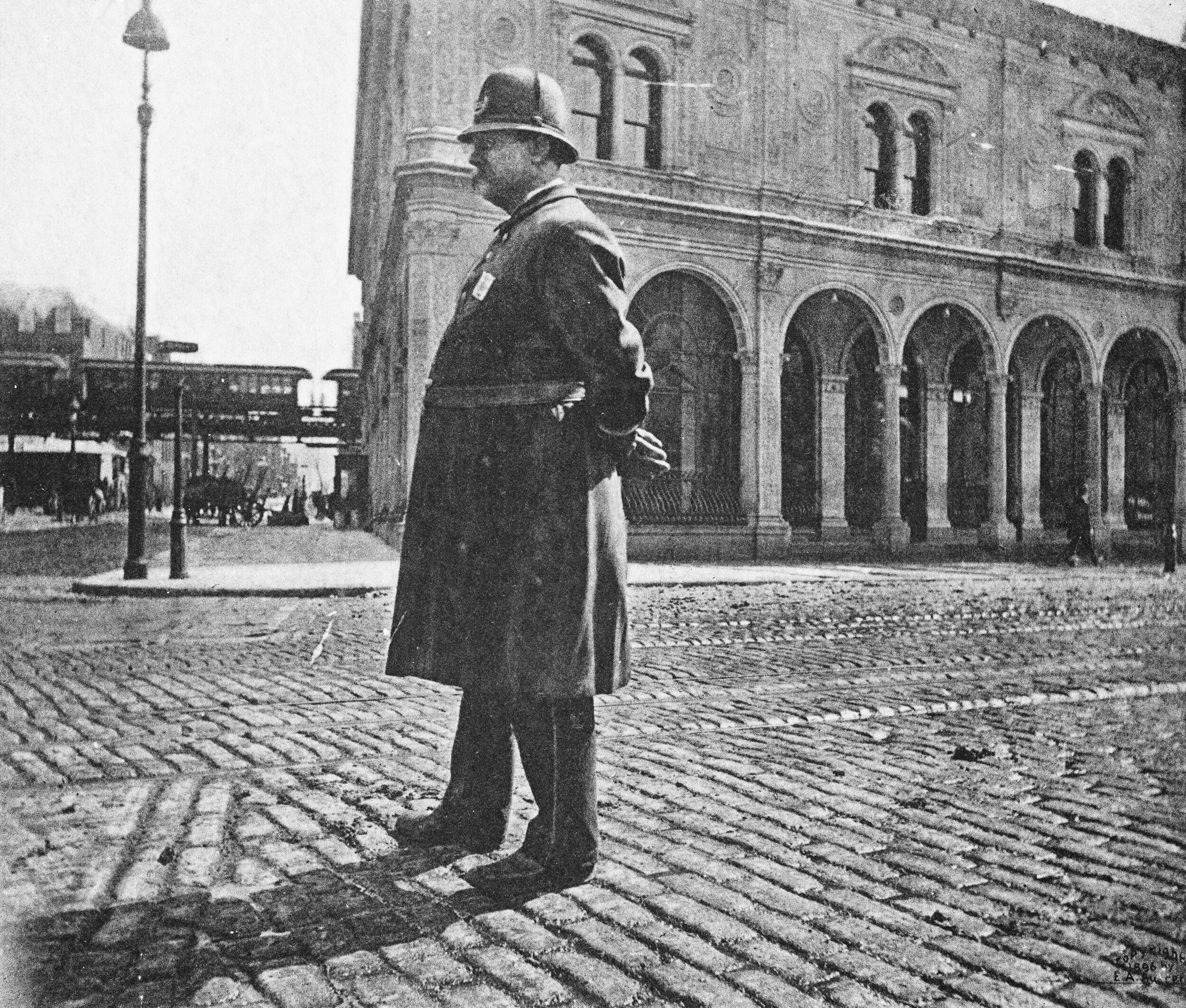   Policeman, Herald Square  Collection of Historic Richmond Town, 50.015.2173 
